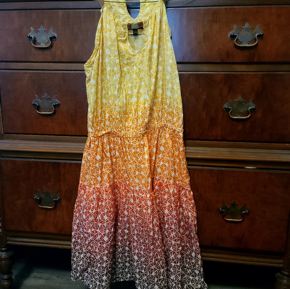 100% silk dress